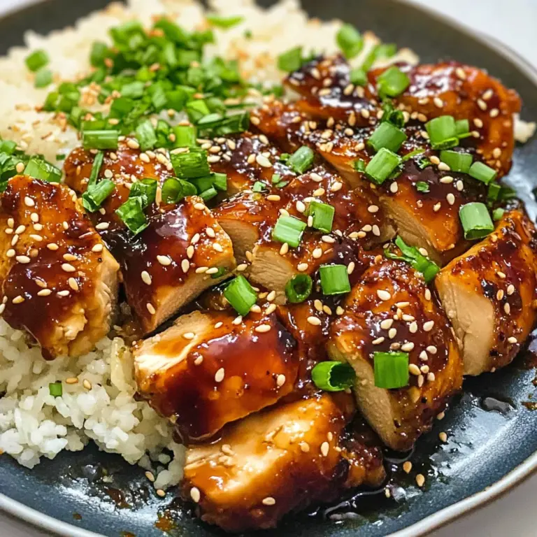 Air Fryer Teriyaki Chicken