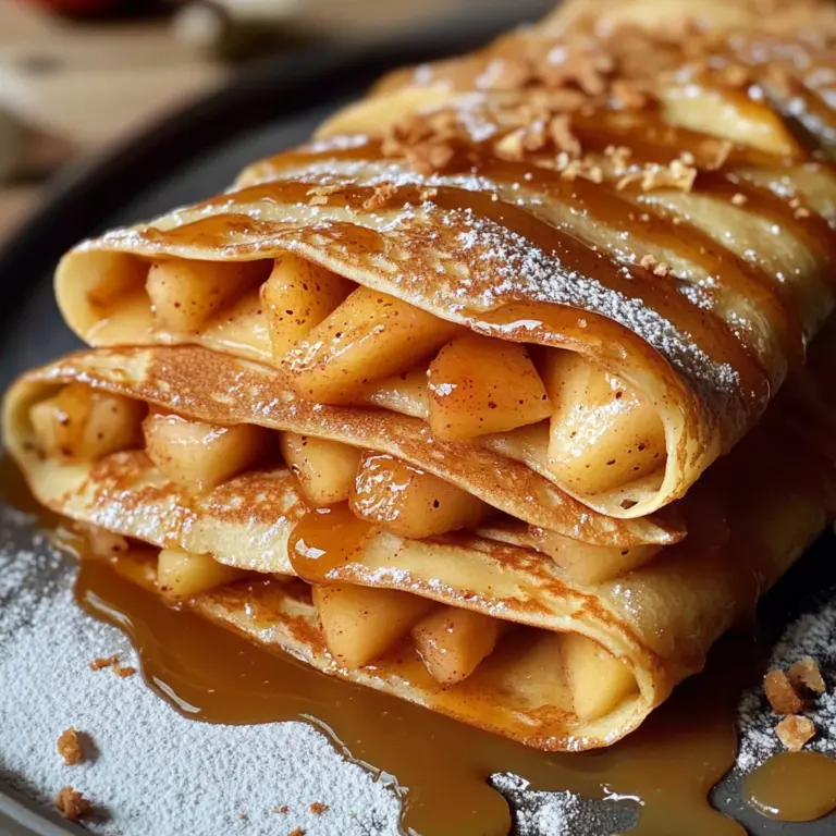 Apple Cinnamon Crepes