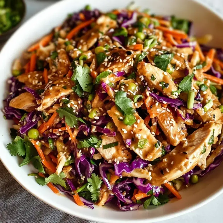 Asian Chicken Crunch Salad