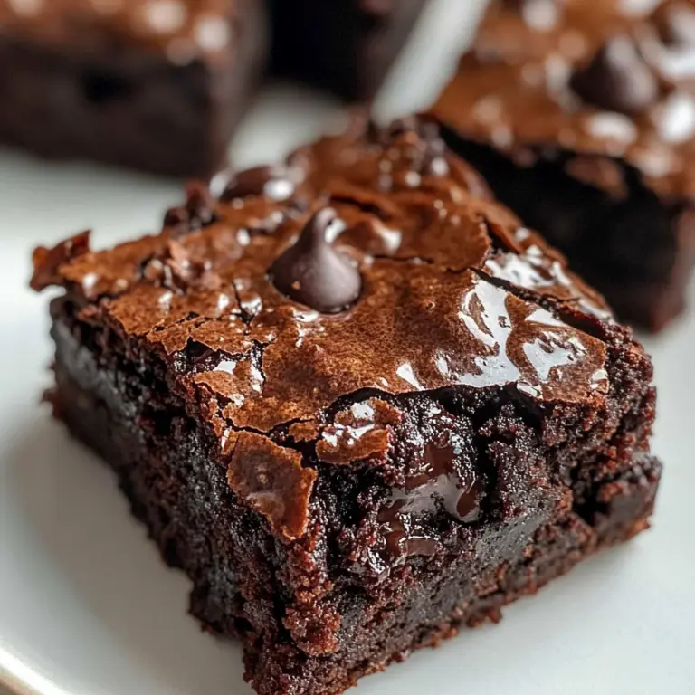 Best Fudgy Vegan Brownies