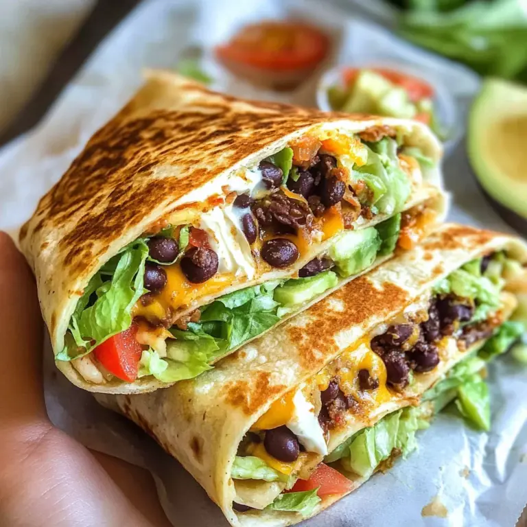 Black Bean Crunch Wrap