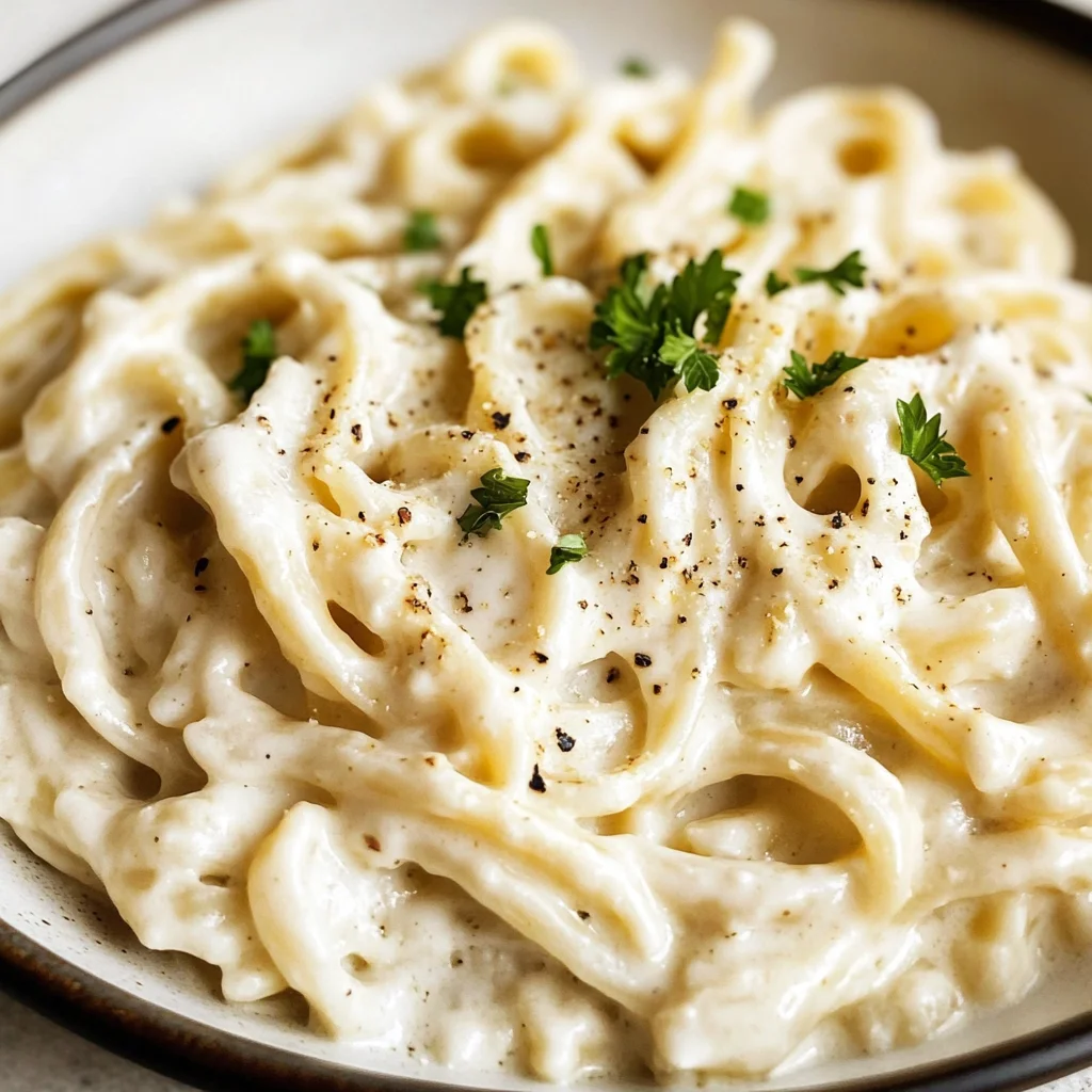 Cottage Cheese Alfredo