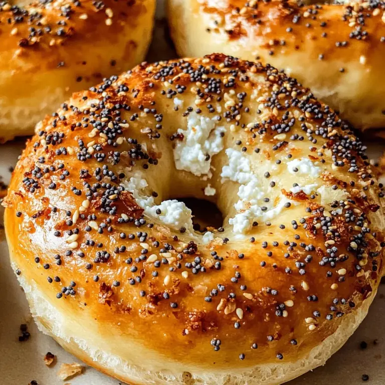 Cottage Cheese Protein Bagel Recipe
