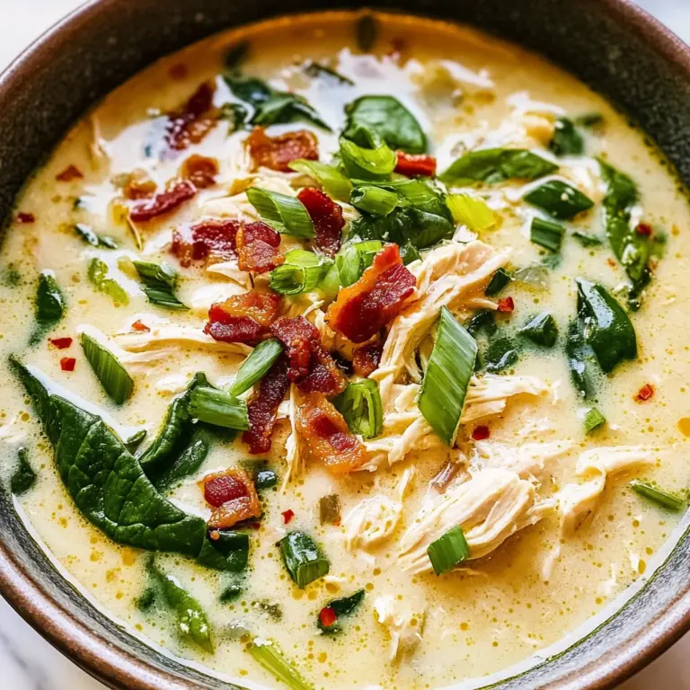 Creamy Crack Chicken Soup