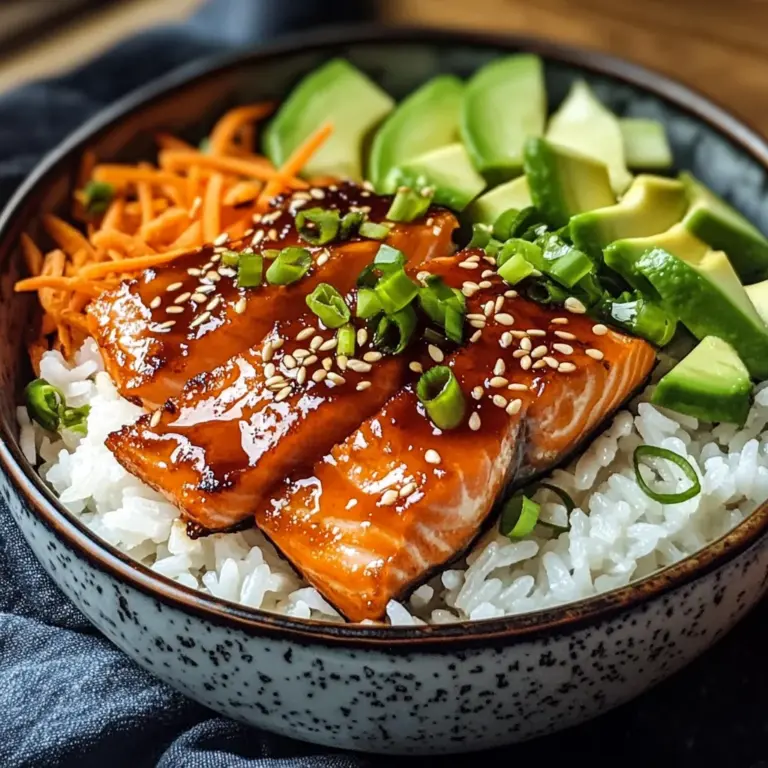 Crispy Salmon and Rice Bowl