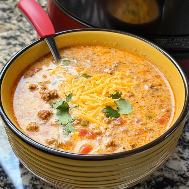Crock Pot Low-Carb Taco Soup