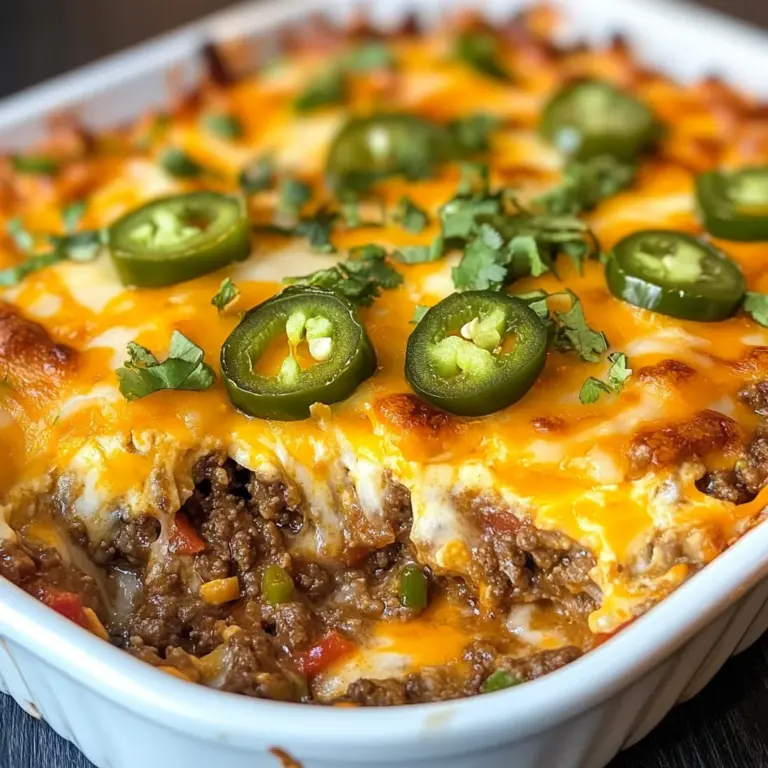 Easy Cheesy Keto Taco Casserole (10-Minute Recipe)