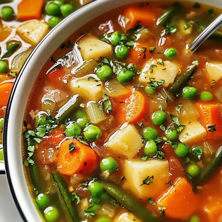 Easy Vegetable Soup