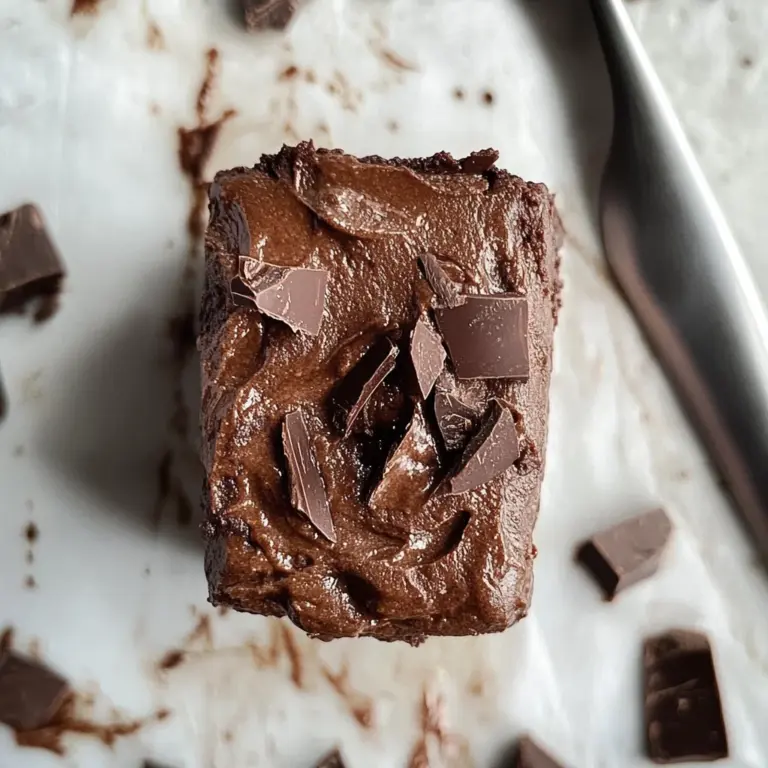 Edible Brownie Batter Recipe