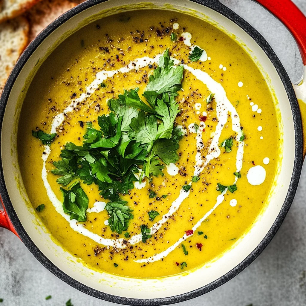 Healing Turmeric Cauliflower Soup