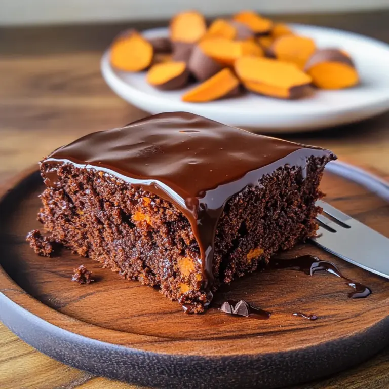 Healthy Sweet Potato Chocolate Cake