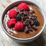 High-Protein Chocolate Chia Pudding