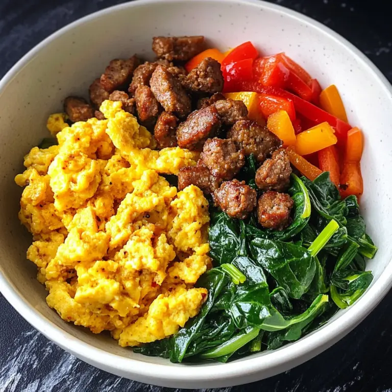 Keto Breakfast Bowl Recipe