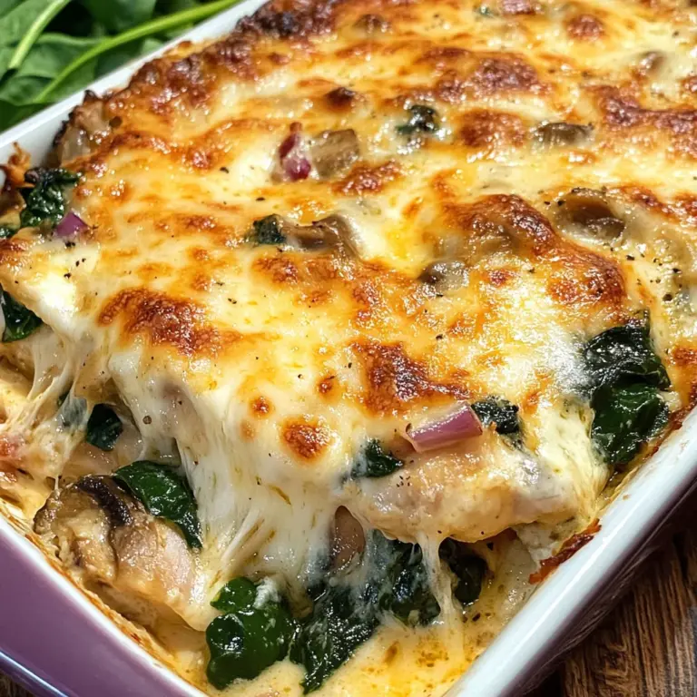 Keto Chicken Cheese Bake