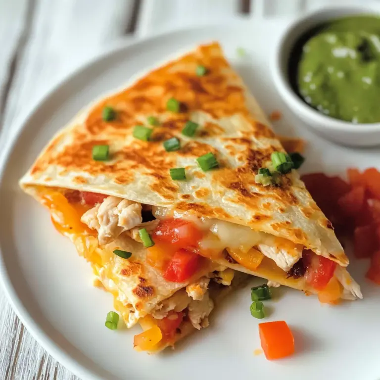 Keto Chicken Quesadilla