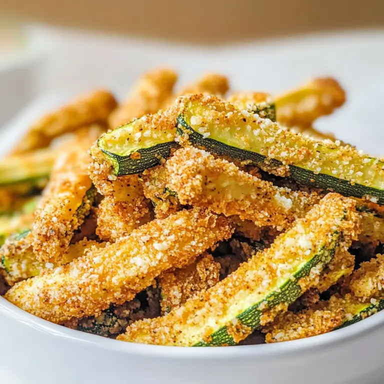 Keto Zucchini Fries