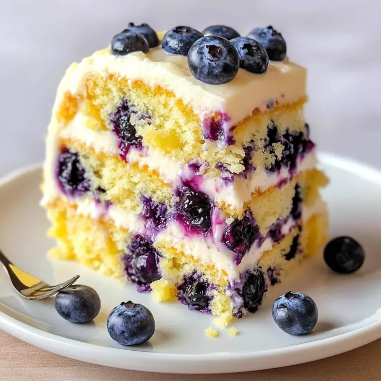 Lemon Blueberry Cake