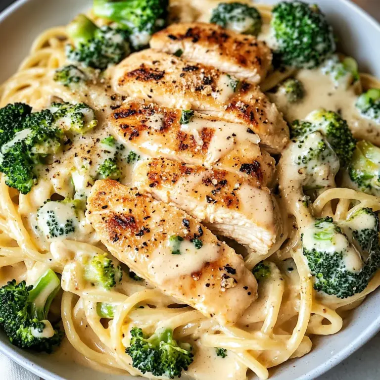 Low Calorie Chicken Alfredo