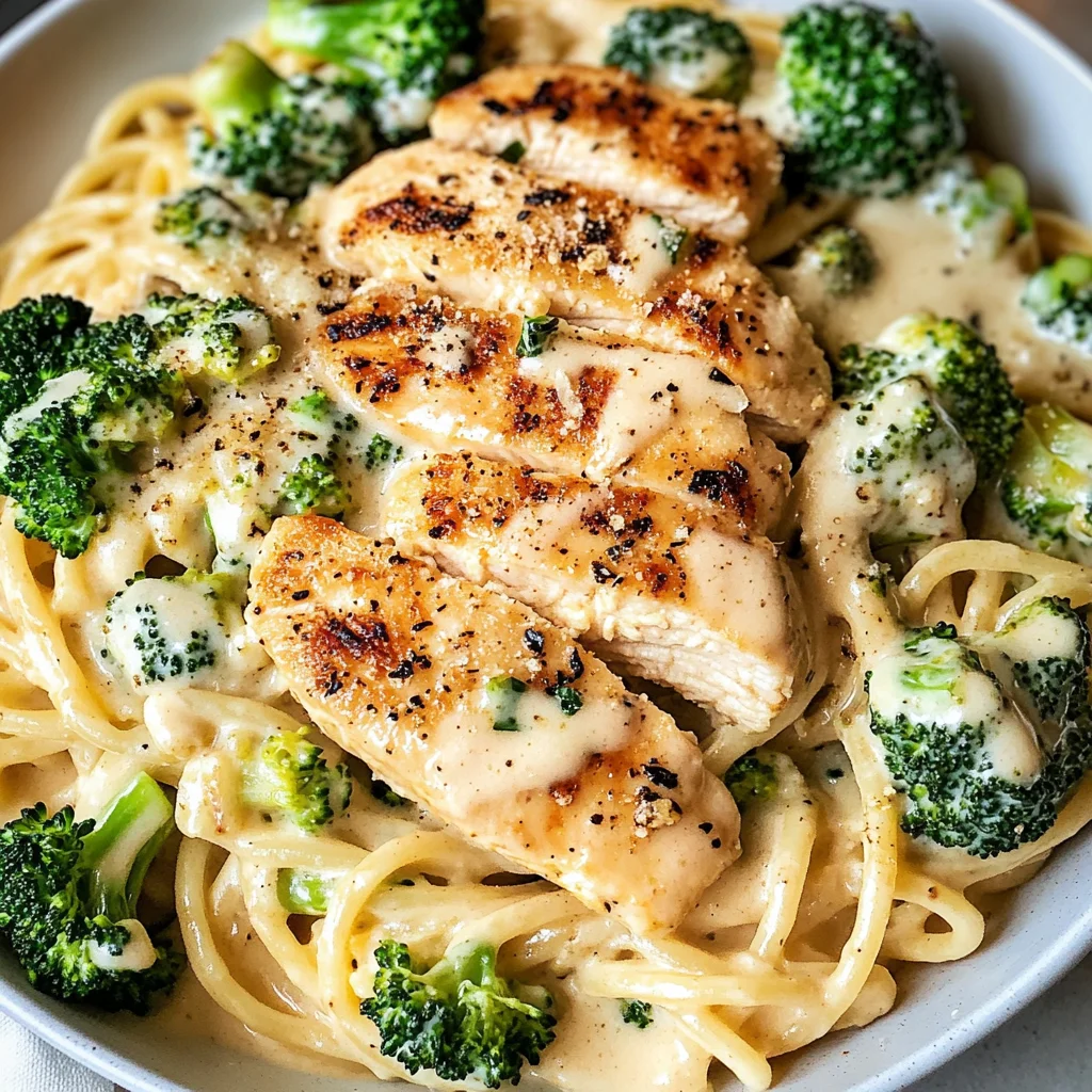 Low Calorie Chicken Alfredo