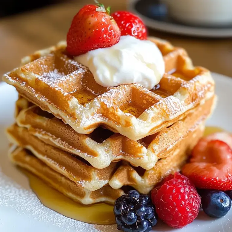 Protein Waffles