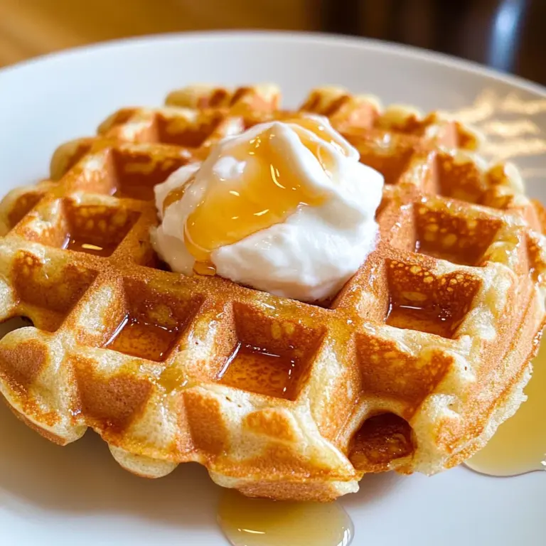 Protein Waffles