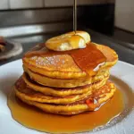 Pumpkin Cottage Cheese Pancakes