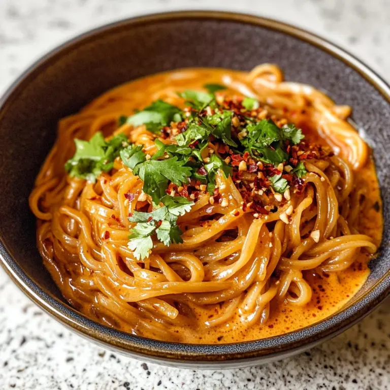 Thai Red Curry Noodles