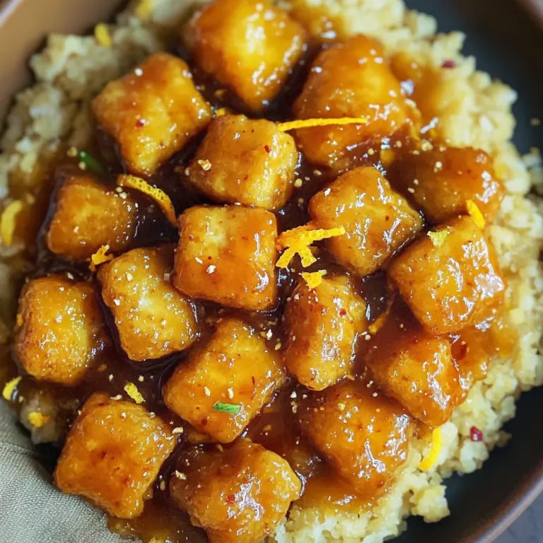 Vegan Orange Chicken (Tofu)