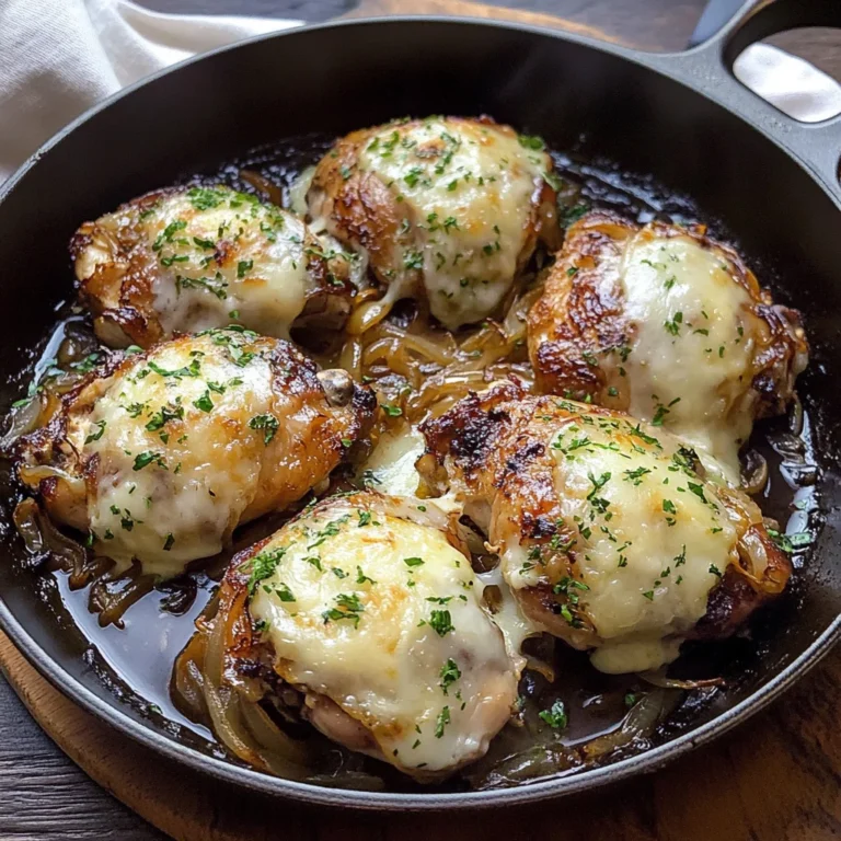 French Onion Chicken Recipe