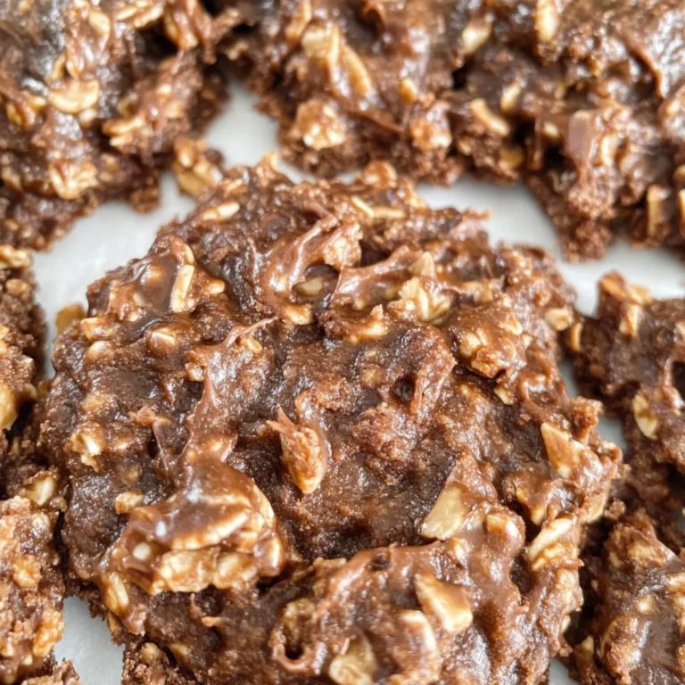 Gluten-Free No Bake Cookies (Dairy-Free)