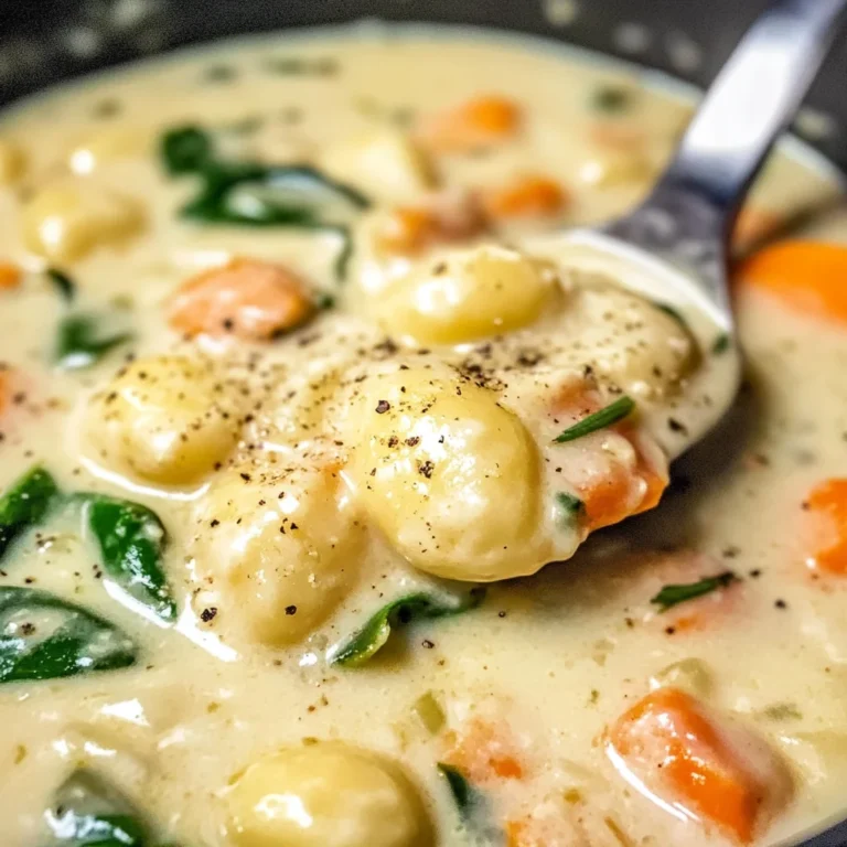 Gnocchi Soup