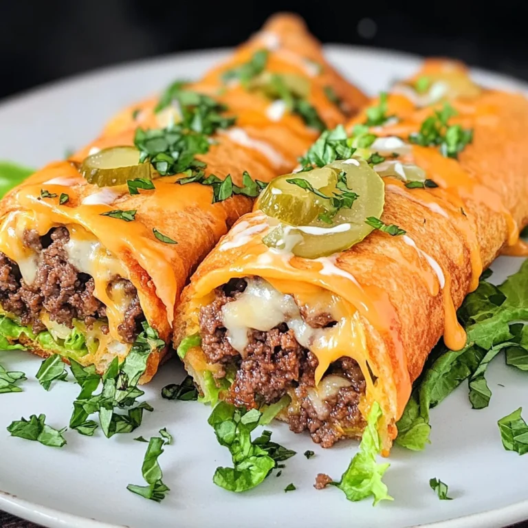 Keto Big Mac Roll-Ups