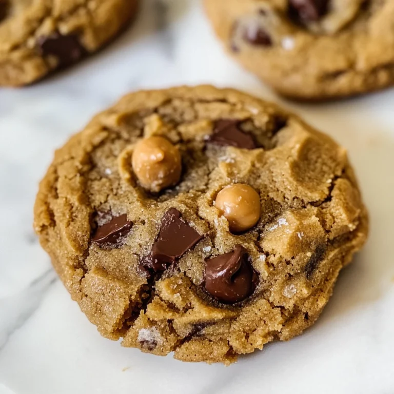 Peanut Butter Chickpea Cookies