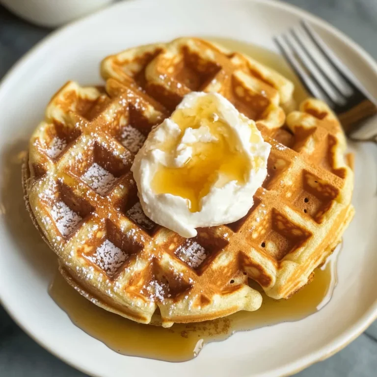 Protein Waffles Recipe - 41 grams of Protein!