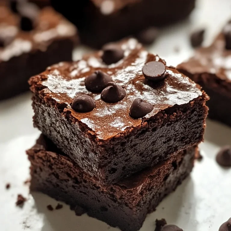 Fudgy Sweet Potato Brownies (Vegan and GF!)