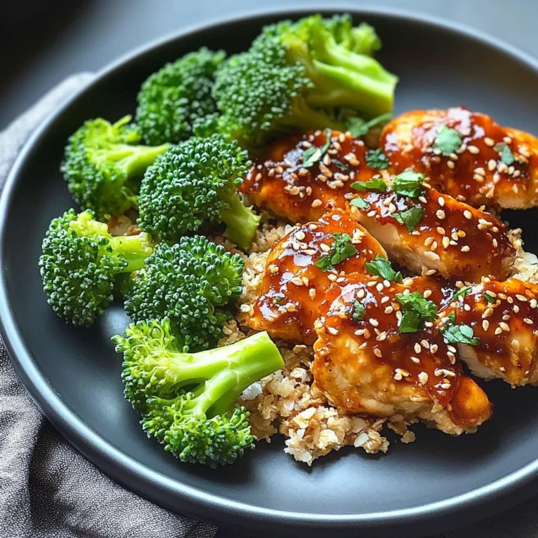 Healthy Orange Chicken