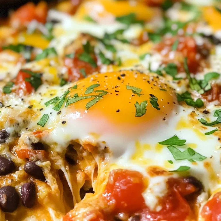 Mexican Baked Eggs (One Skillet)