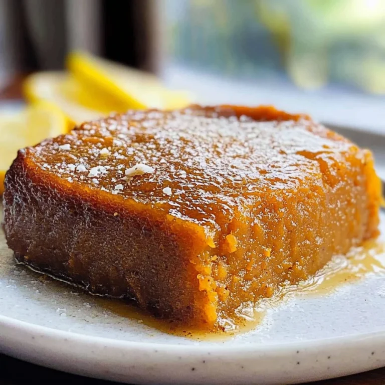 Vegan Jamaican Sweet Potato Pudding
