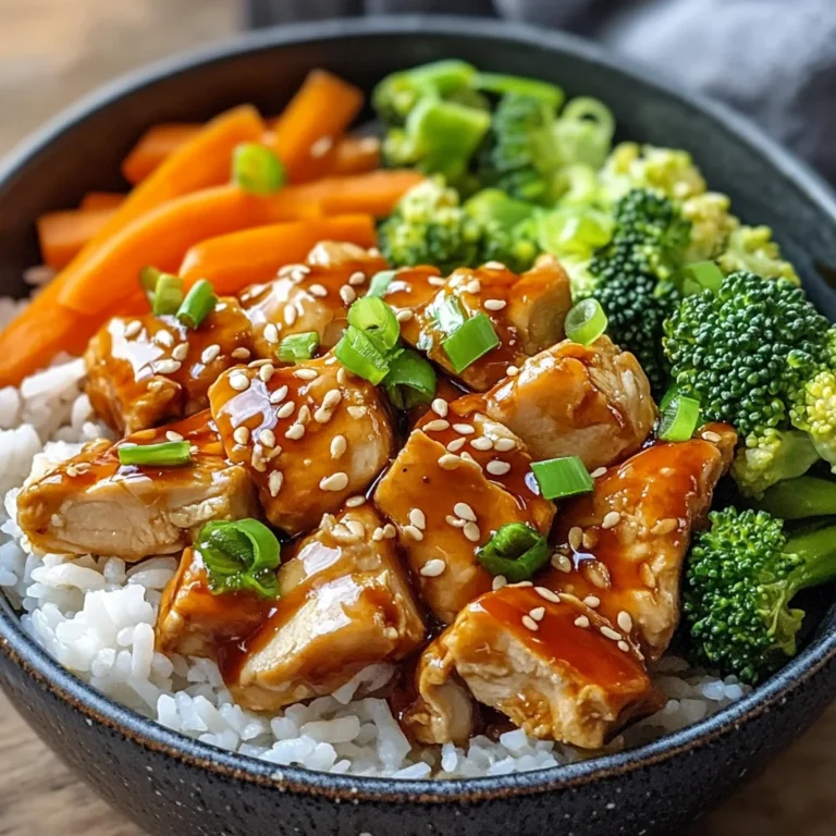 Teriyaki Chicken Rice Bowl