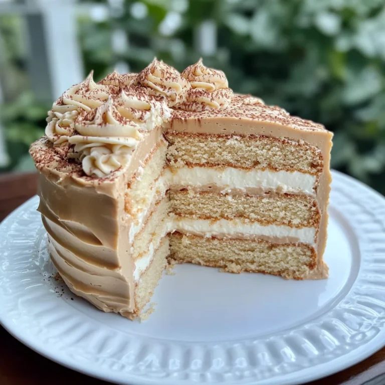 White Chocolate Mocha Cake